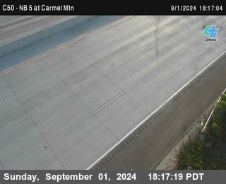 NB 5 at Carmel Mountain Rd.