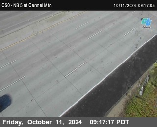 NB 5 at Carmel Mountain Rd.