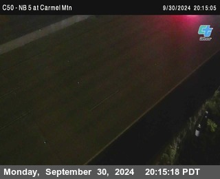 NB 5 at Carmel Mountain Rd.