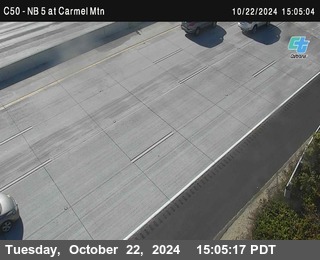 NB 5 at Carmel Mountain Rd.