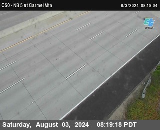 NB 5 at Carmel Mountain Rd.