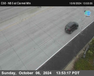 NB 5 at Carmel Mountain Rd.