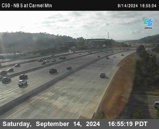 NB 5 at Carmel Mountain Rd.