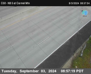 NB 5 at Carmel Mountain Rd.