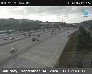 NB 5 at Carmel Mountain Rd.