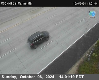 NB 5 at Carmel Mountain Rd.