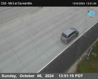 NB 5 at Carmel Mountain Rd.