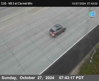 NB 5 at Carmel Mountain Rd.