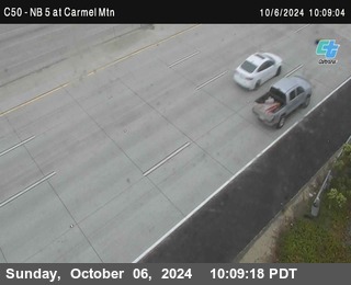 NB 5 at Carmel Mountain Rd.