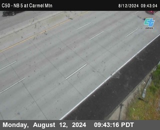 NB 5 at Carmel Mountain Rd.