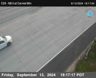 NB 5 at Carmel Mountain Rd.