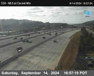 NB 5 at Carmel Mountain Rd.