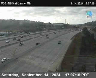 NB 5 at Carmel Mountain Rd.