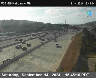 NB 5 at Carmel Mountain Rd.