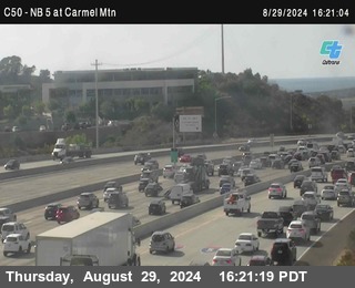 NB 5 at Carmel Mountain Rd.