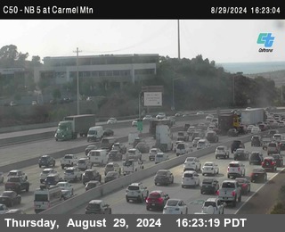 NB 5 at Carmel Mountain Rd.