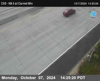 NB 5 at Carmel Mountain Rd.