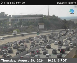 NB 5 at Carmel Mountain Rd.