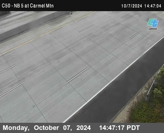 NB 5 at Carmel Mountain Rd.