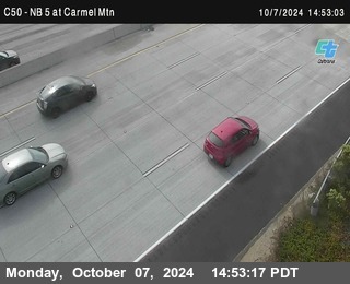 NB 5 at Carmel Mountain Rd.