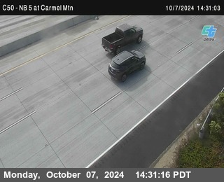 NB 5 at Carmel Mountain Rd.