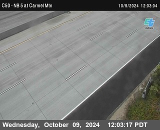 NB 5 at Carmel Mountain Rd.