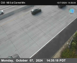 NB 5 at Carmel Mountain Rd.