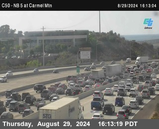 NB 5 at Carmel Mountain Rd.