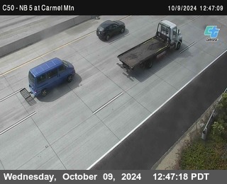 NB 5 at Carmel Mountain Rd.