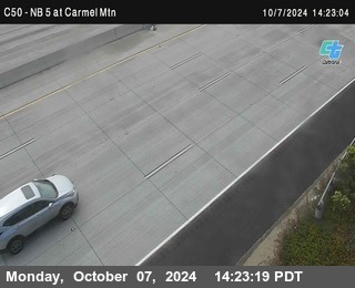 NB 5 at Carmel Mountain Rd.