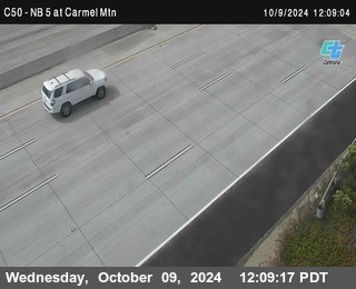 NB 5 at Carmel Mountain Rd.