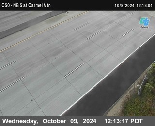 NB 5 at Carmel Mountain Rd.