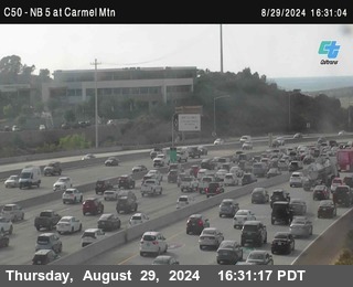 NB 5 at Carmel Mountain Rd.