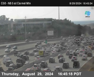 NB 5 at Carmel Mountain Rd.