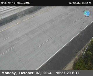 NB 5 at Carmel Mountain Rd.