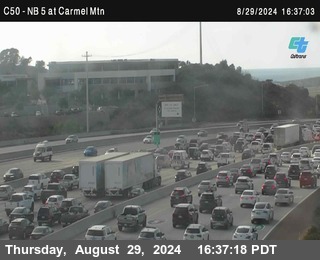 NB 5 at Carmel Mountain Rd.