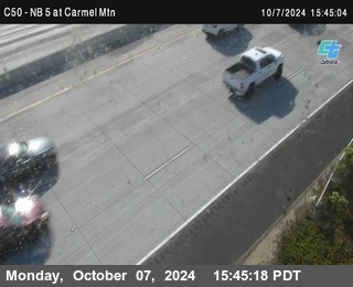 NB 5 at Carmel Mountain Rd.