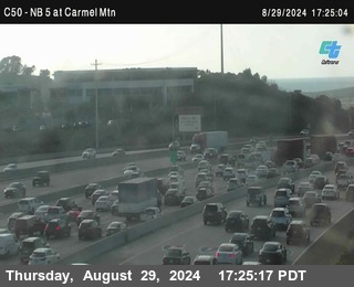 NB 5 at Carmel Mountain Rd.