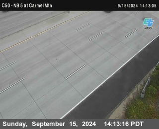 NB 5 at Carmel Mountain Rd.