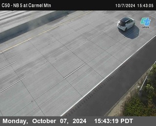 NB 5 at Carmel Mountain Rd.