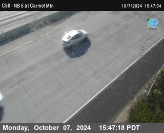 NB 5 at Carmel Mountain Rd.