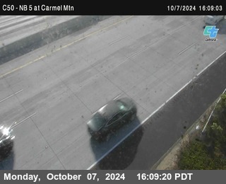 NB 5 at Carmel Mountain Rd.