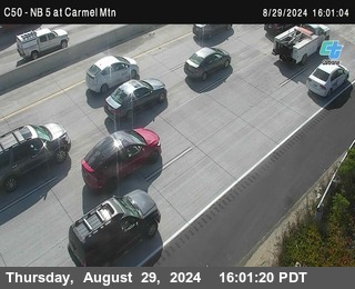 NB 5 at Carmel Mountain Rd.