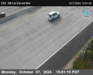 NB 5 at Carmel Mountain Rd.