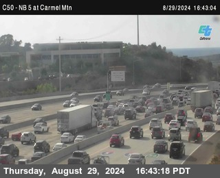 NB 5 at Carmel Mountain Rd.