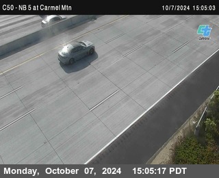 NB 5 at Carmel Mountain Rd.