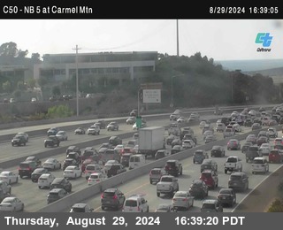 NB 5 at Carmel Mountain Rd.