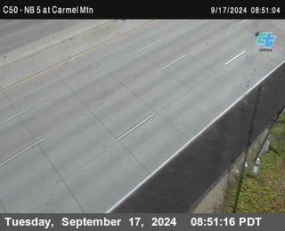 NB 5 at Carmel Mountain Rd.