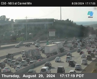 NB 5 at Carmel Mountain Rd.