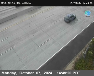 NB 5 at Carmel Mountain Rd.